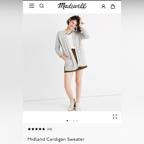 Madewell Midland Cardigan in Marled Aztec
Women’s Size Small - Picture 1 of 10